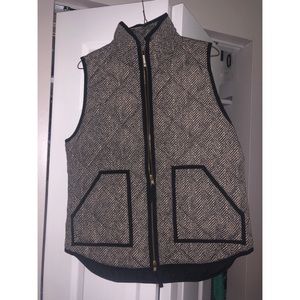 J. Crew Herringbone Vest